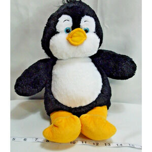 Build A Bear Artic Friends Retired Black and White Penguin Plush Toy Cute Cudly